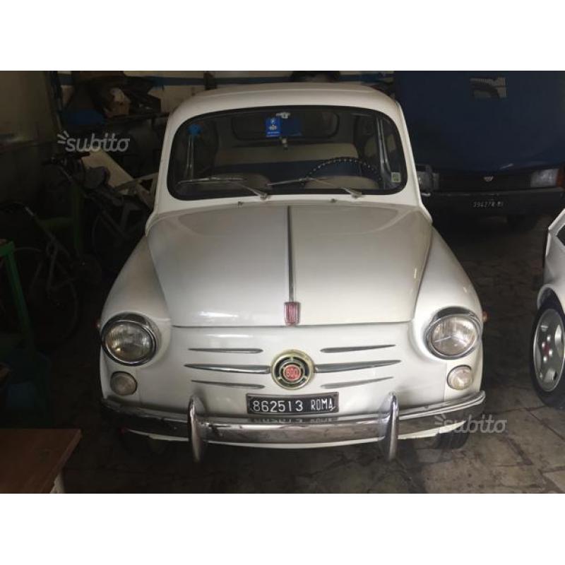 Fiat 600 d epoca come nuova