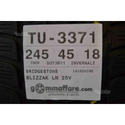 4 gomme 245/45 R18 Bridgestone invernali TU-3371