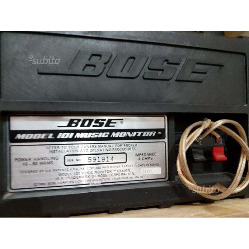 Bose modello 101